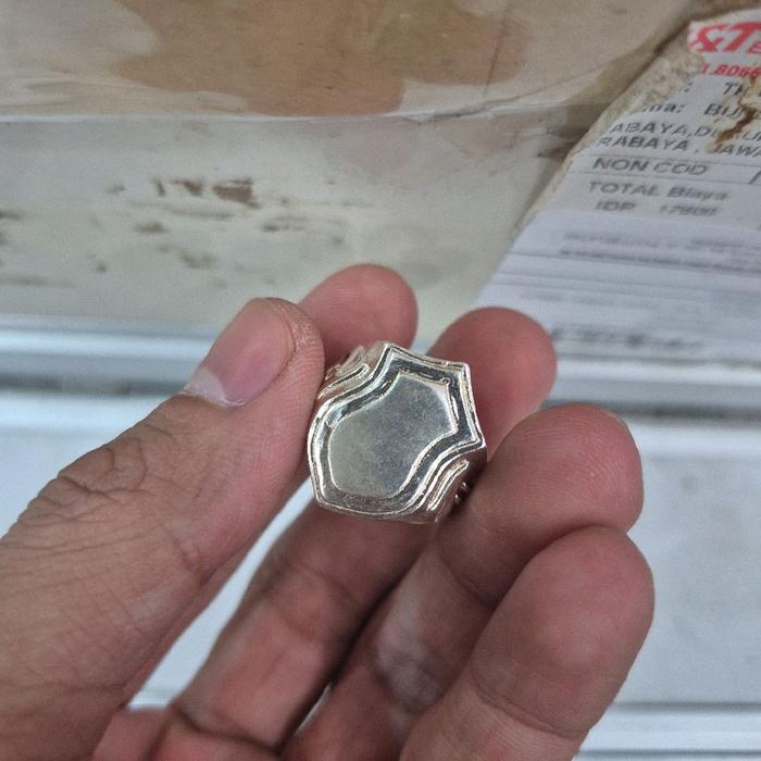 Ring cincin perak terompah murah