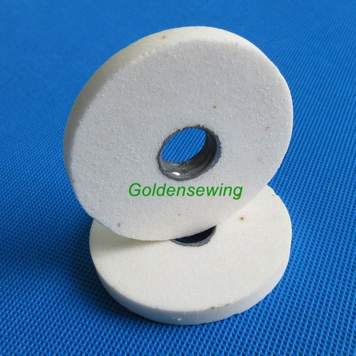 2 PCS Kulit Skiving Mesin Disc Bulat Grinding batu #3Y-50