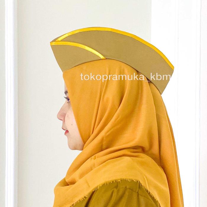 Topi Mut PNS Putra dan Putri | Peci Muts | Keki Lis Kuning dan Putih