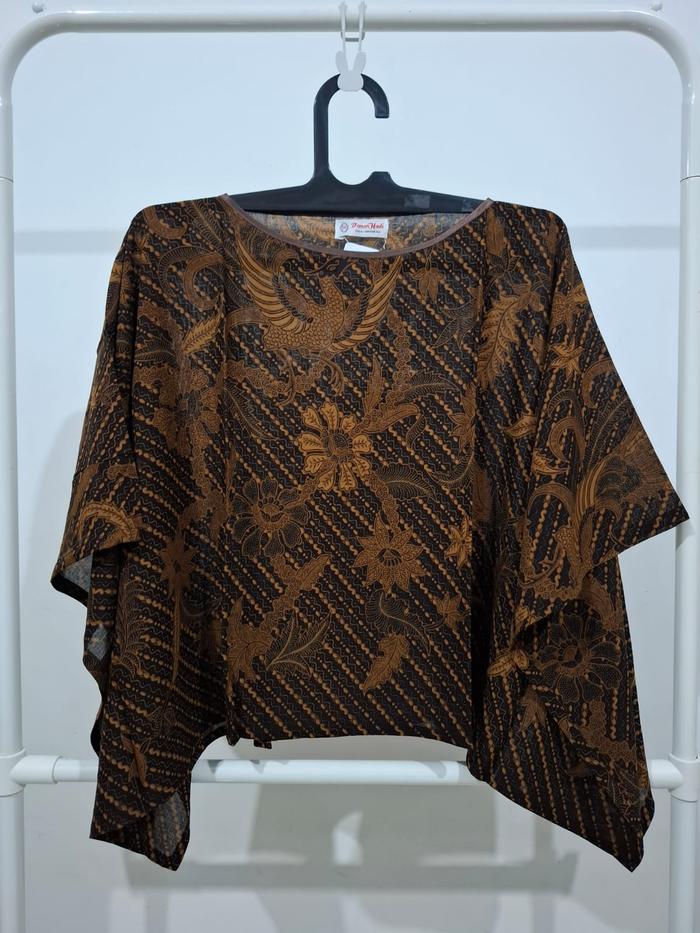 Blouse / Atasan Modern Casual Batik Danar Hadi Model Kelelawar
