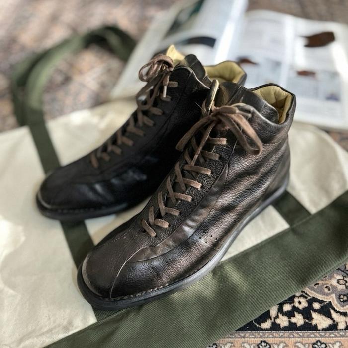 heschung bowling boots made in france not paraboot alden grenson crocket trickers