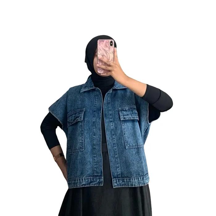 VEST JAKET JEANS by Mazaara