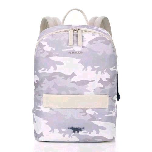 Samsonite X MK Maison Kitsune Limited Edition Backpack Laptop 14.1 Inch Tas Ransel Pria / Wanita - C