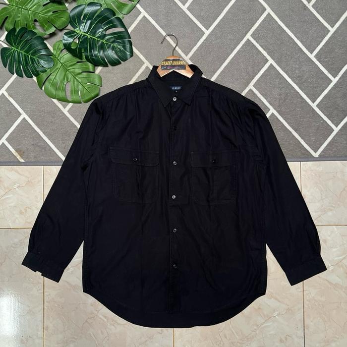 Junmen Kemeja Katun | Junmen Japan | Kemeja Junmen | Kemeja Katun Junmen | Kemeja Hitam | Kemeja Pan
