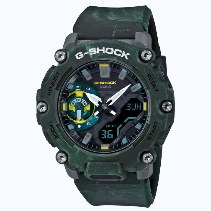 Jam Tangan Casio G-Shock GA-2200MFR-3ADR Original