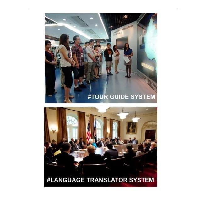 Wireless Tour Guide Interpreter System Audio Haji Umroh 1 TX 10CH LION