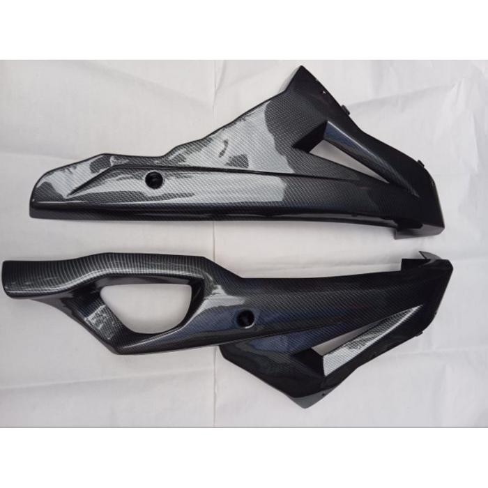 UNDERCOWL SAMBUNGAN FAIRING COVER ENGGINE NINJA FI 250 OLD BAHAN PLASTIK
