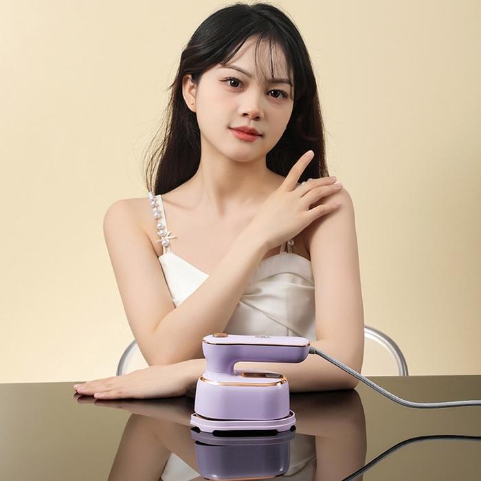 Setrika Uap Vulga Setrika 2in1 Setrika Mini Setrika Portable Cepat Panas 100ml