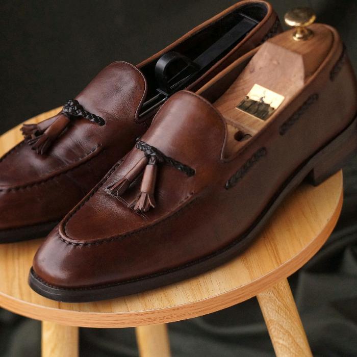 earnest & collective tassel not shell cordovan Carmina Meermin Alden Allen Edmonds Grant Stone John 