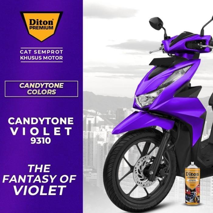Candytone Violet 9310 DITON PREMIUM Spray Purple Candy Tone Ungu 400cc