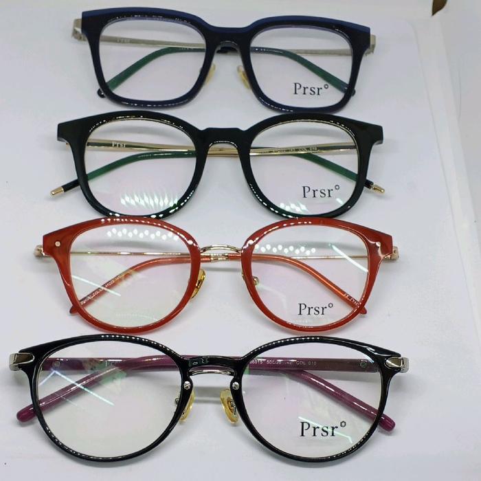 Prsr Kacamata Fashionable dengan Pilihan Warna Hitam Biru Merah dan Hitam dengan Desain Trendy untuk