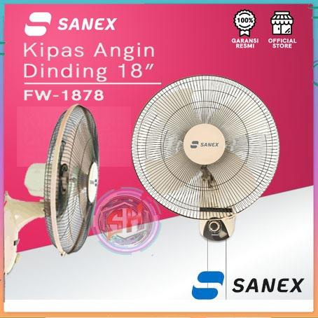 Sanex Kipas Angin Dinding FW-1878 18 Inch"/kipas angin dinding 18 inch besi sanex/kipas angin dindin