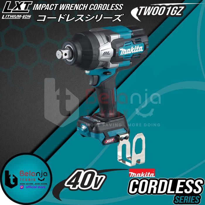 Makita Impact Wrench Cordless TW001GZ Mesin Pembuka Baut Baterai 40V