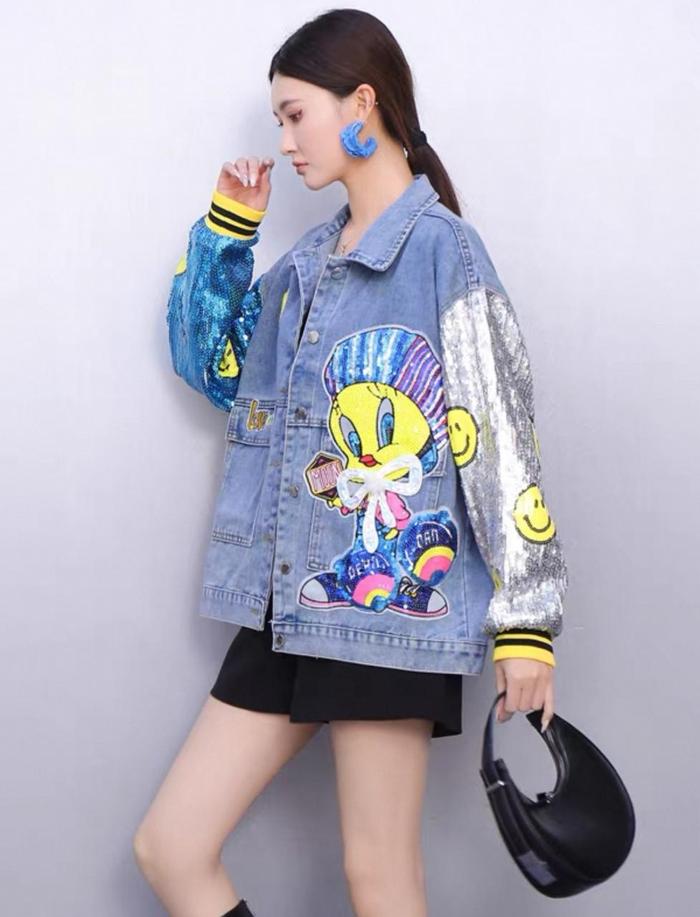 JACKET DENIM PAYET TWEETY
