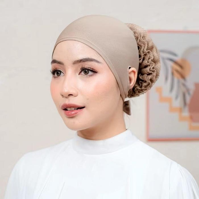 Ciput Inner Basic Turki - Ciput Turki Anti Selip - Ciput Turki Anti Budeg - mocca ciput - Ciput Turk