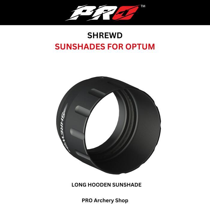 SHREWD HOODED SUNSHADES FOR OPTUM SCOPE BUSUR PANAHAN COMPOUND BOW | ACCESSORIES SCOPE / ALAT BIDIK