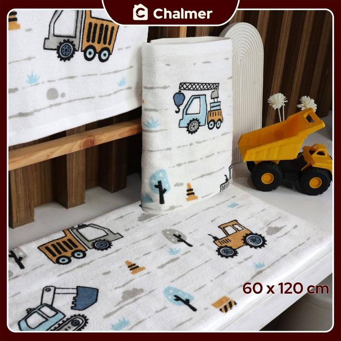 Chalmer Handuk Anak Bayi 60X120 Handuk Lembut