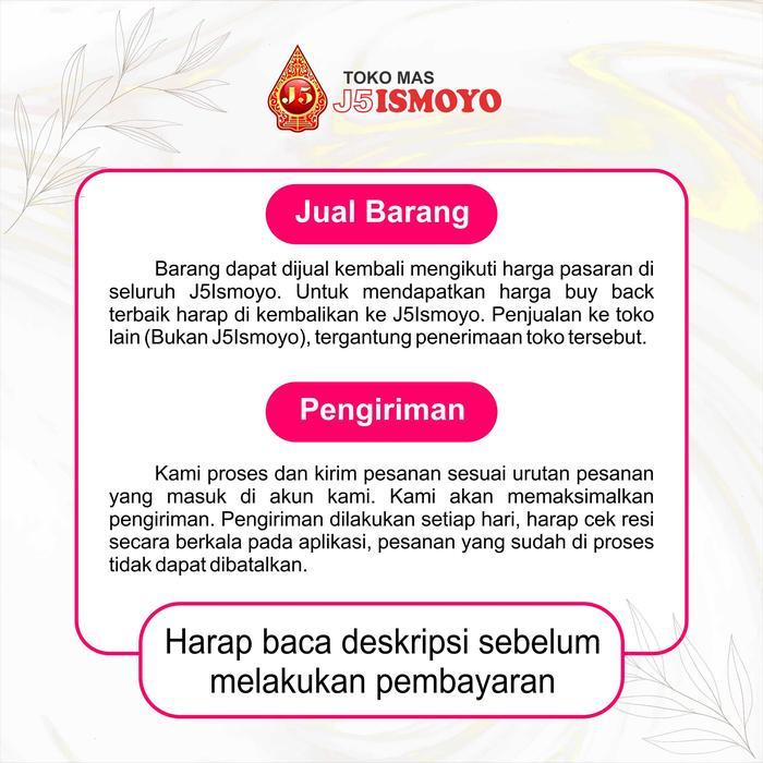 Kalung Emas Mas Asli Model Rantai Noemy J5 Ismoyo