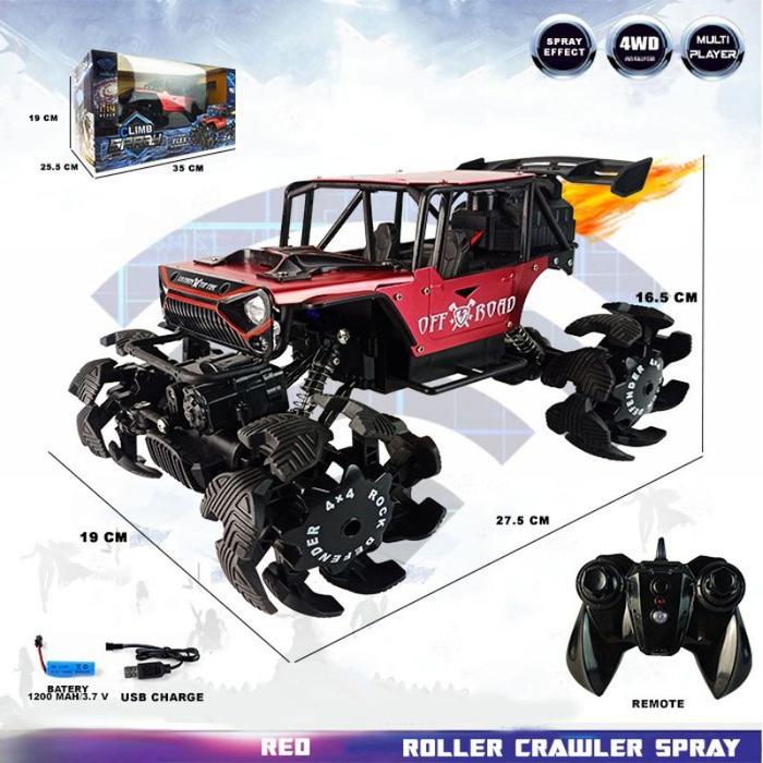 RC ROCK CRAWLER JEEP EDITION ALLOY VERSION OFFROAD 4WD 2.4 ghz MOBIL