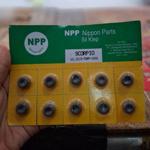 Seal Klep Sil Klep Scorpio Isi 2 Pcs Npp Original