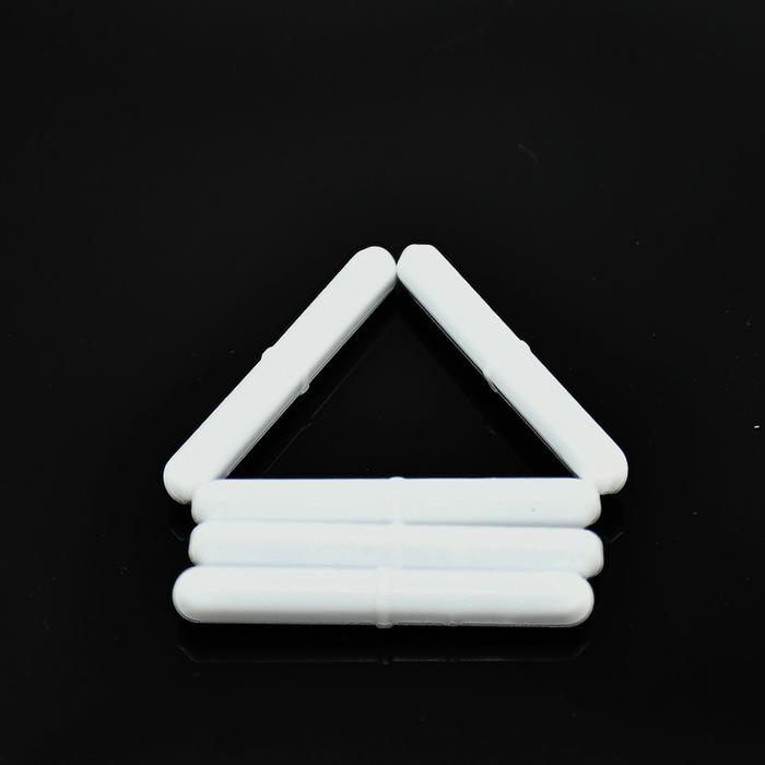 PTFE Bar Pengaduk Magnetik Mixer Aduk PTFE B-type Bar Pengaduk 9*70