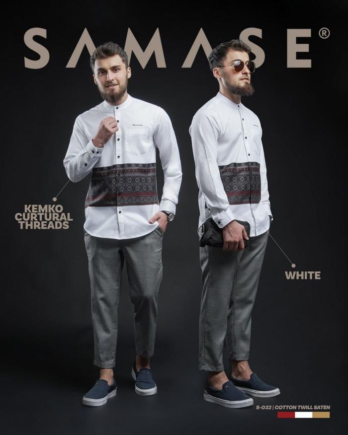 Samsase S032 Kemko Heritage LS Katun Batik S-XXL