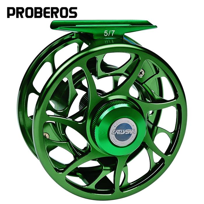 Fly Fishing Aluminum 5/7-7/9-9/10 WT 3+1BB Wheel Fly Fishing Reel Fly