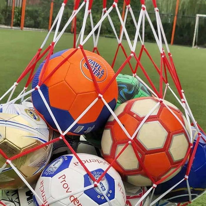 Tas Jaring Bola Basket Besar Tas Jaring Penyimpanan Tas Bola Besar Utk Bola Sepak / Basket / Voli Ni