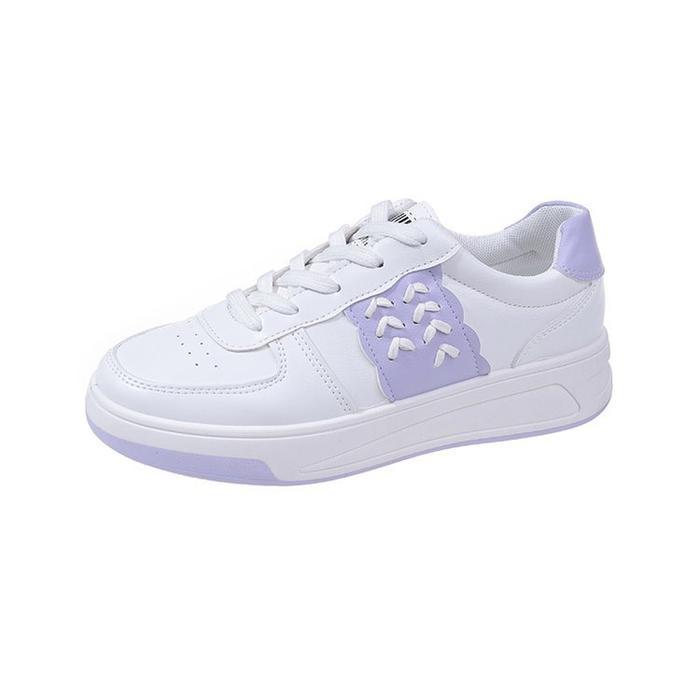 Gio Saverino Sepatu Sneakers Putih Wanita Meychan Black Casual Shoes