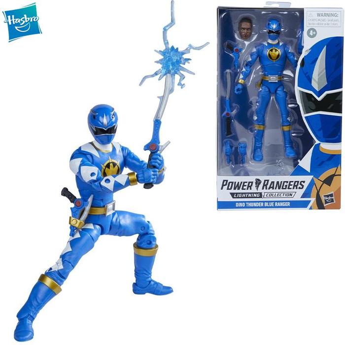 Original Power Rangers Hasbro Lightning Collection Dino Thunder Blue