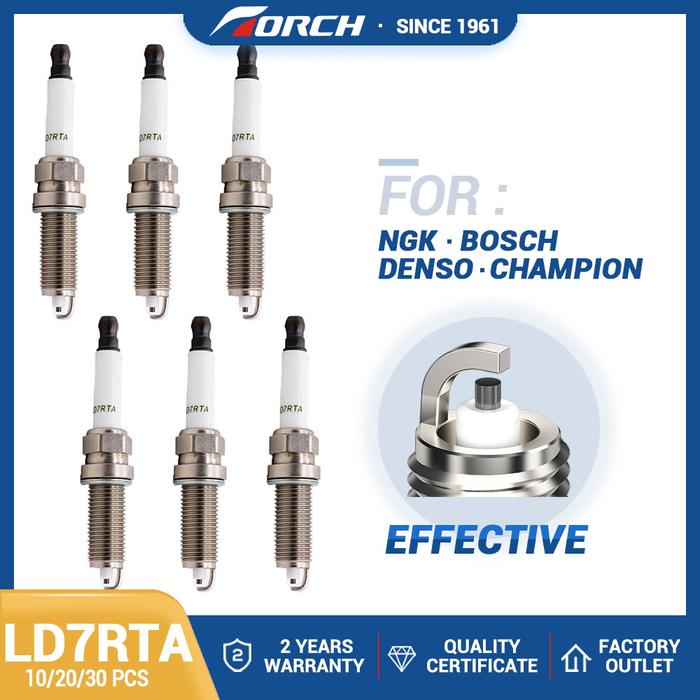 10pcs/lot Car Accessories Tools Spark Plug TORCH LD7RTA for Candles