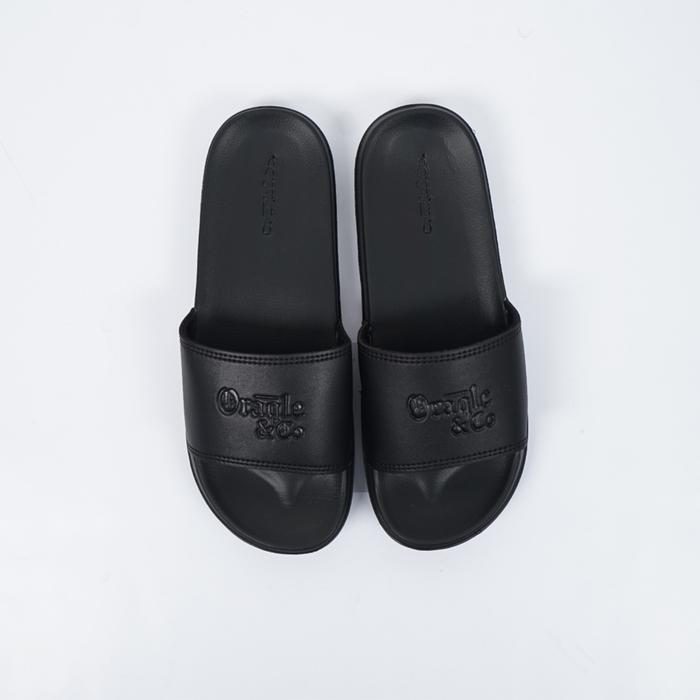 ORAQLE Slide Sandal Selop Goth Slide Black