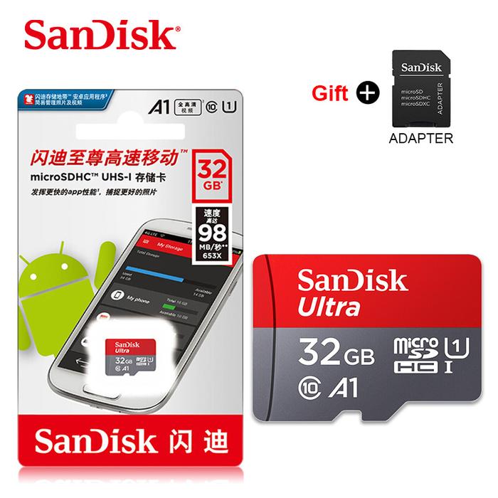 5pcs 100% Original SanDisk 32GB Micro SD Card 32g Class10 TF Card