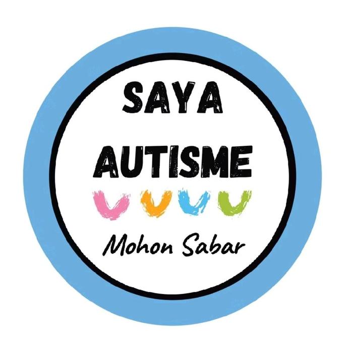 Pin untuk membantu & Mendukung Autisme