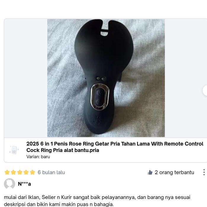 MMmal~ new product~ 2026 6 in 1 App full-wrap Cock Ring Pria Cincin delay pria Original Elastis ball