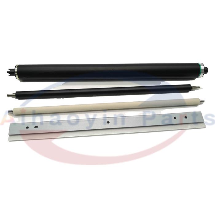 New Color OPC Drum+Blade+Primary Charge Roller+Spong Roller for Canon