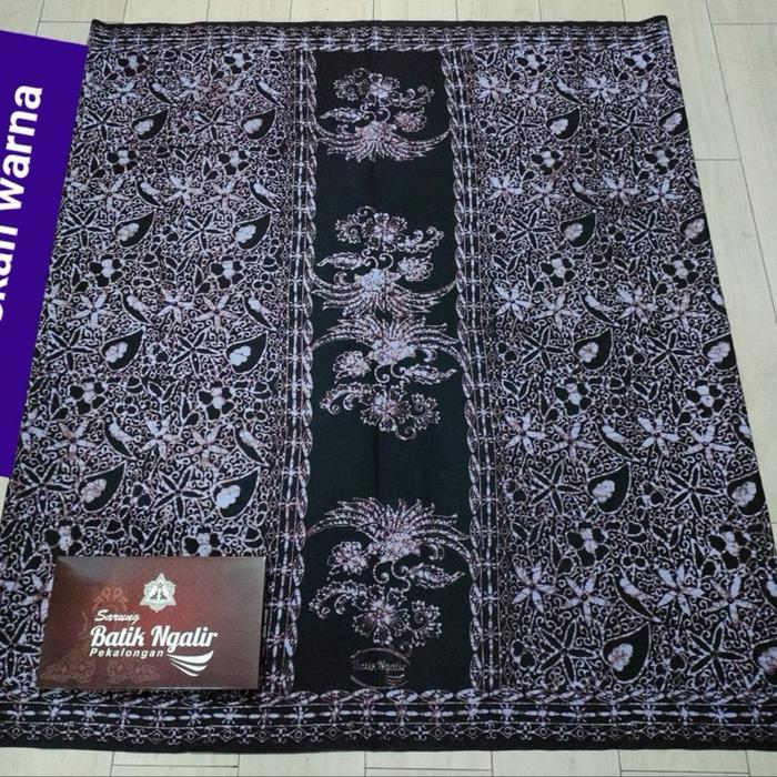 Sarung ngalir sarung cap sarung santri dewasa bahan katun batik Pekalongan Muslim Pria Motif