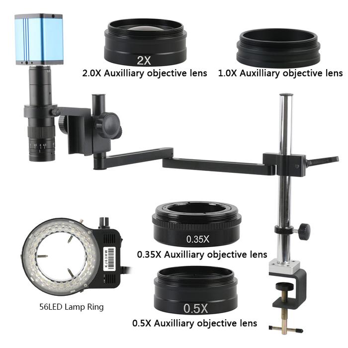 180X Zoom 1080P Type-C LAB AF Autofocus Measuring C Mount HDMI Video