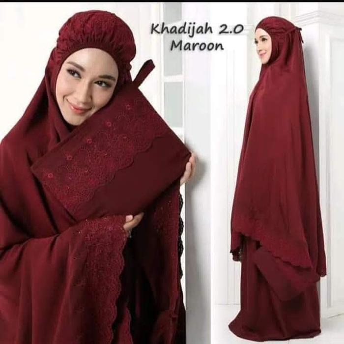 MUKENA DEWASA SITI KHADIJAH PASTELENA-MUKENA SITI KHADIJAH DEWASA-MUKENA KATUN MICRO SITI KHADIJAH-M