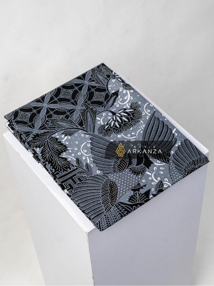 Kain Batik Arkanza Peksi Awu Premium 2,4m - Best Seller, Wajib Koleksi, untuk Berbagai Busana, Daily