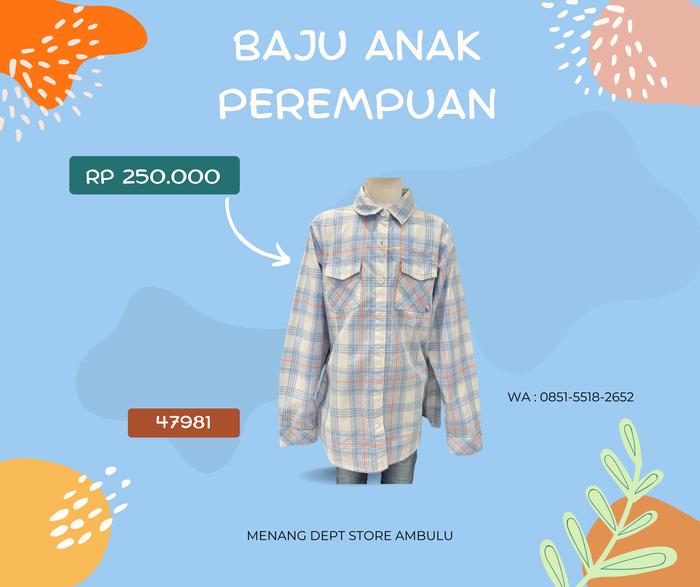 BAJU ANAK PEREMPUAN CARDINAL II 47981