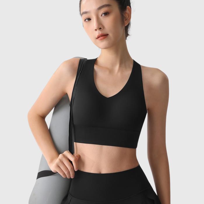 Lacensport - Sexy Jane Sport Bra Atasan Baju Olahraga Gym Senam Zumba Yoga Wanita Kaos