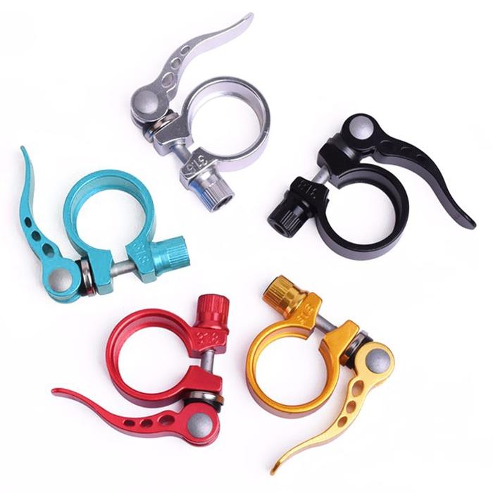 Klem Penjepit Sadel Clamp Penjepit Saddle Jok Sepeda Quick Release Seatclamp Seatpost
