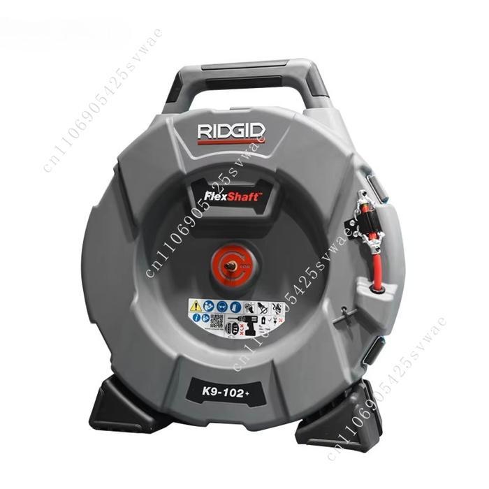 Ridgid K9-102 Sewer Washer Flexible Shaft Bathroom Pipe Unclogging 30-50 Mm Pipe Unclogging