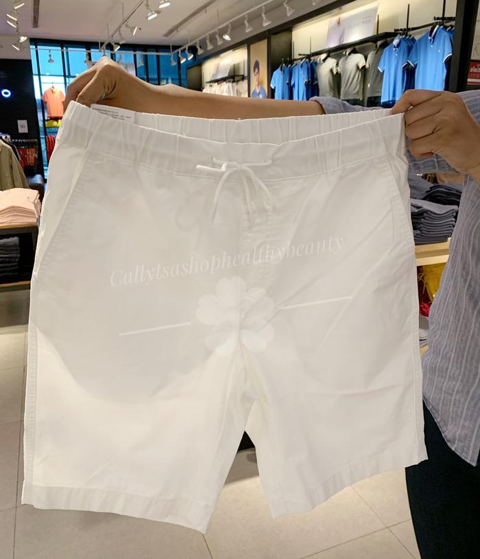Terbaru Giordano Celana Pendek Pria Signature White New Sale