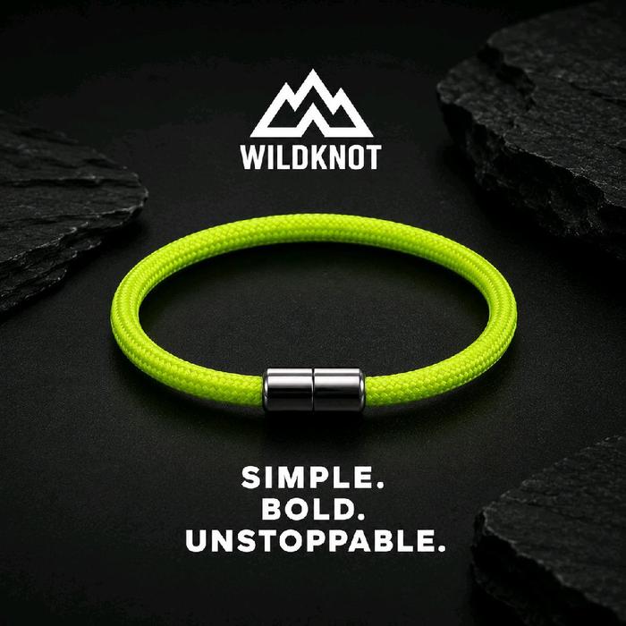 Gelang Casual Paracord 550lbs Stabilo 4mm uniseks