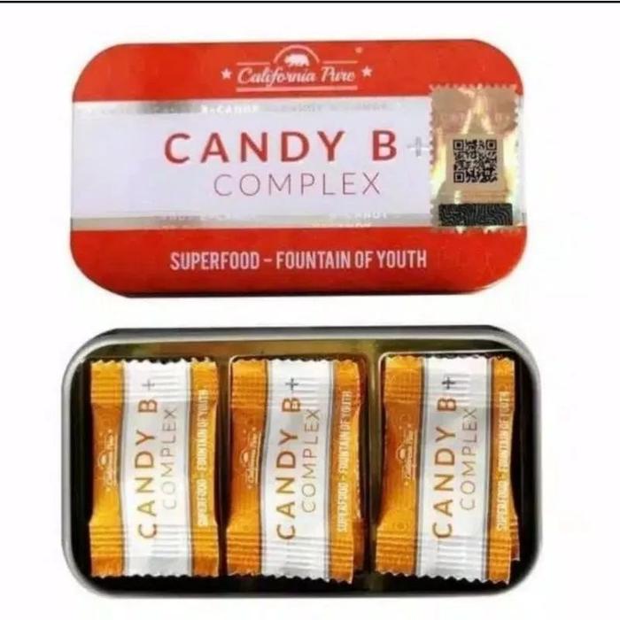 Code-Candy B Complex Original 1 Pcs - Permen Candy B+