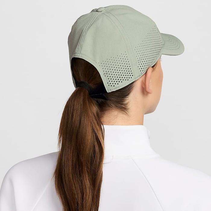KyyStore421- Nike Dri-FIT ADV Club Swoosh Cap Jade FD7842-370 Unstructured hat Topi Original 100%