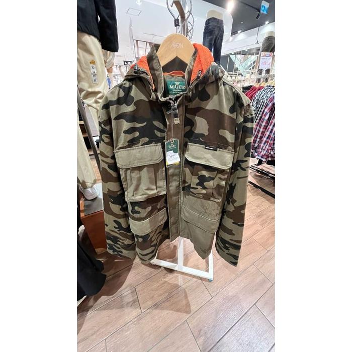 Mgee Jaket Casual Model Reguler