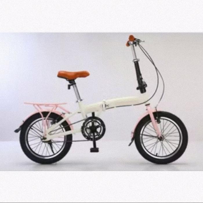 Sepeda Lipat 16 Inch Evergreen 7Speed Rem Disc